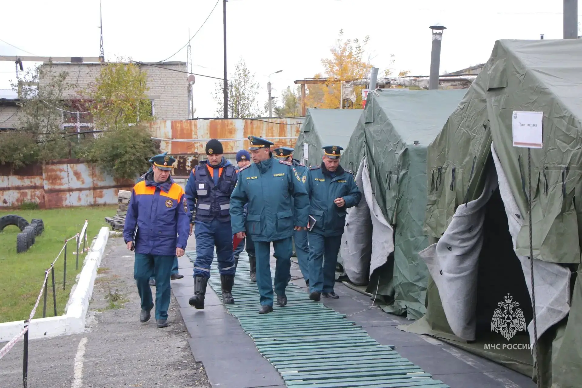 В Курганской области проходят мероприятия второго этапа штабной тренировки по гражданск...