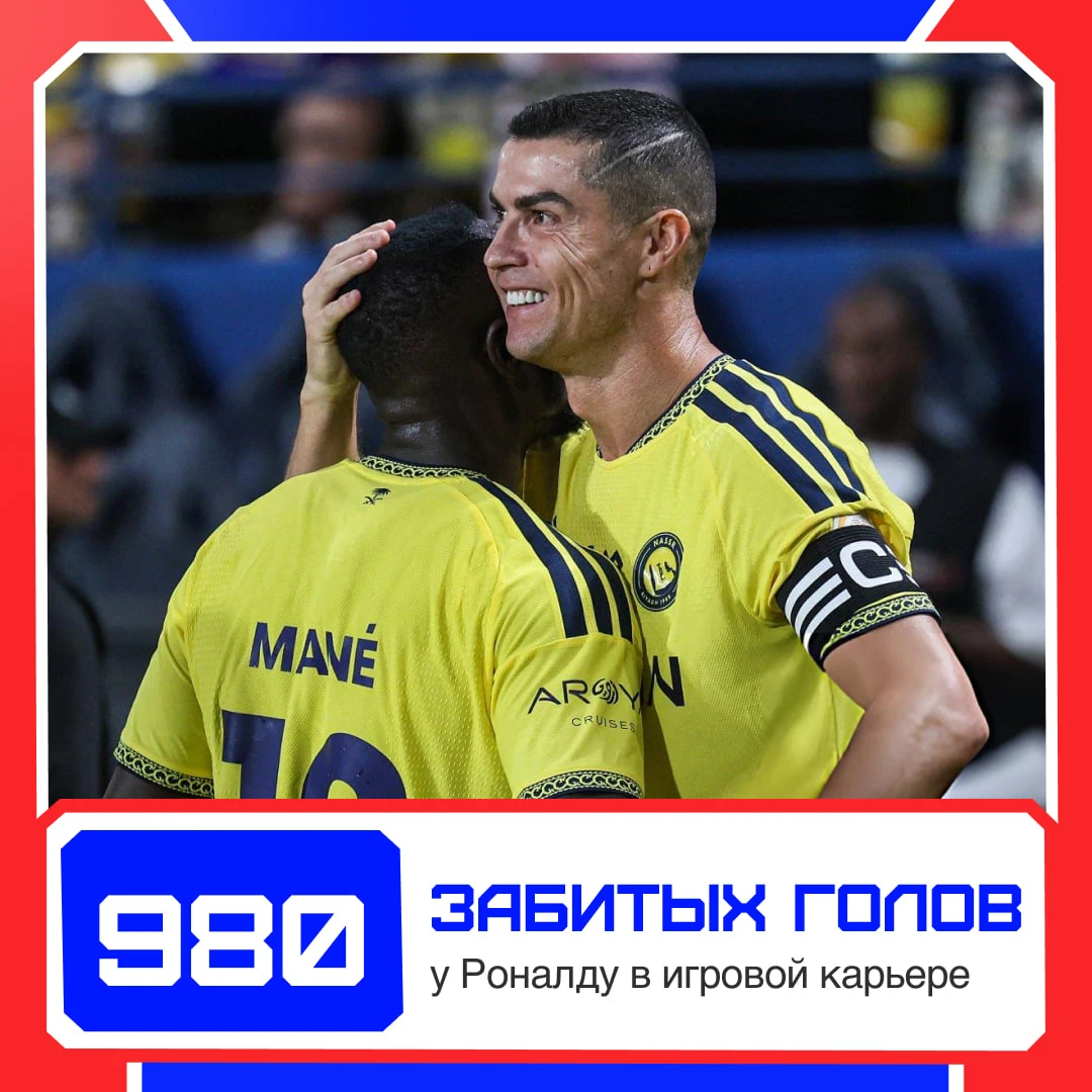 🔥 Роналду не сломить: до тысячи осталось всего 20 мячей!