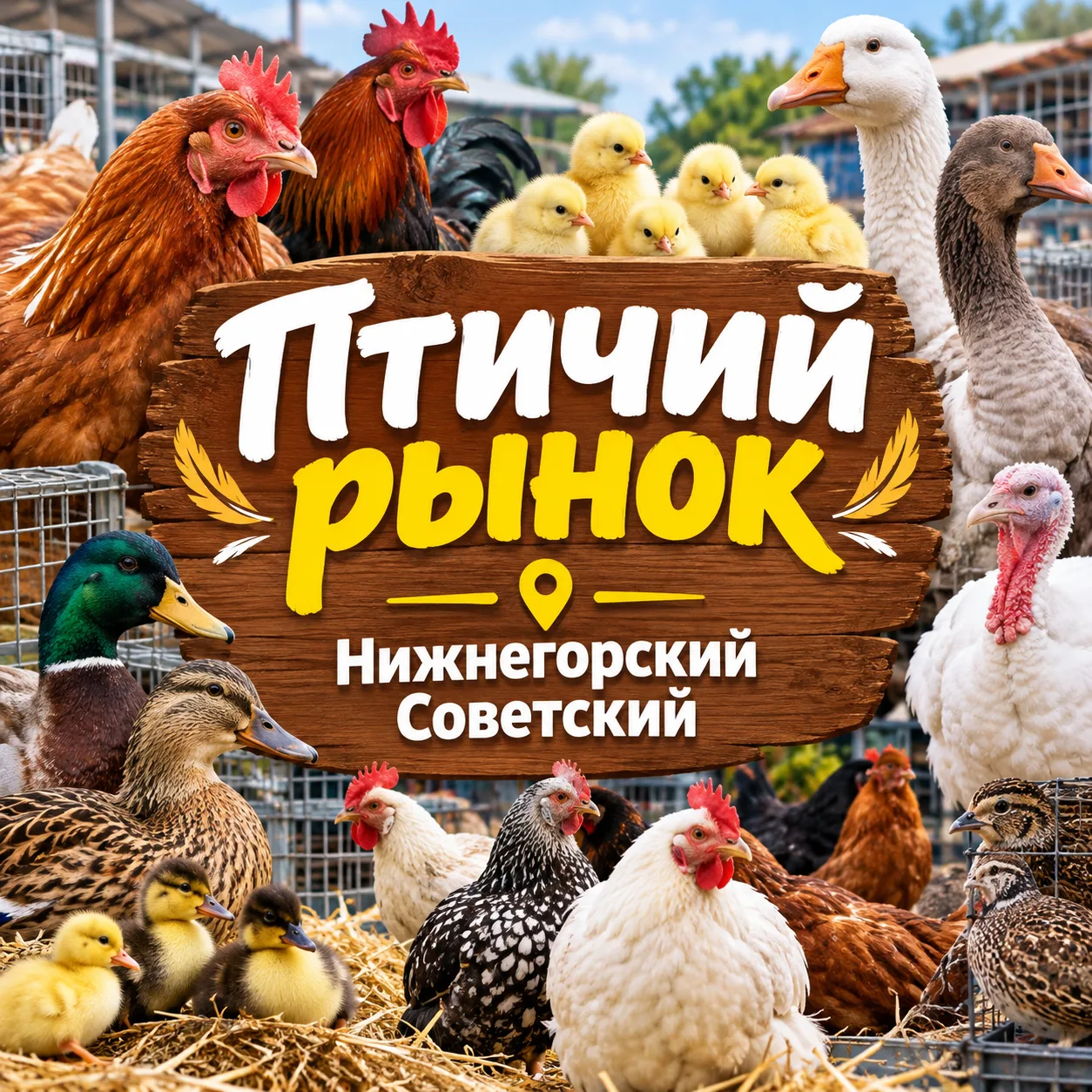 🐔 Добро пожаловать в Птичий Рынок.