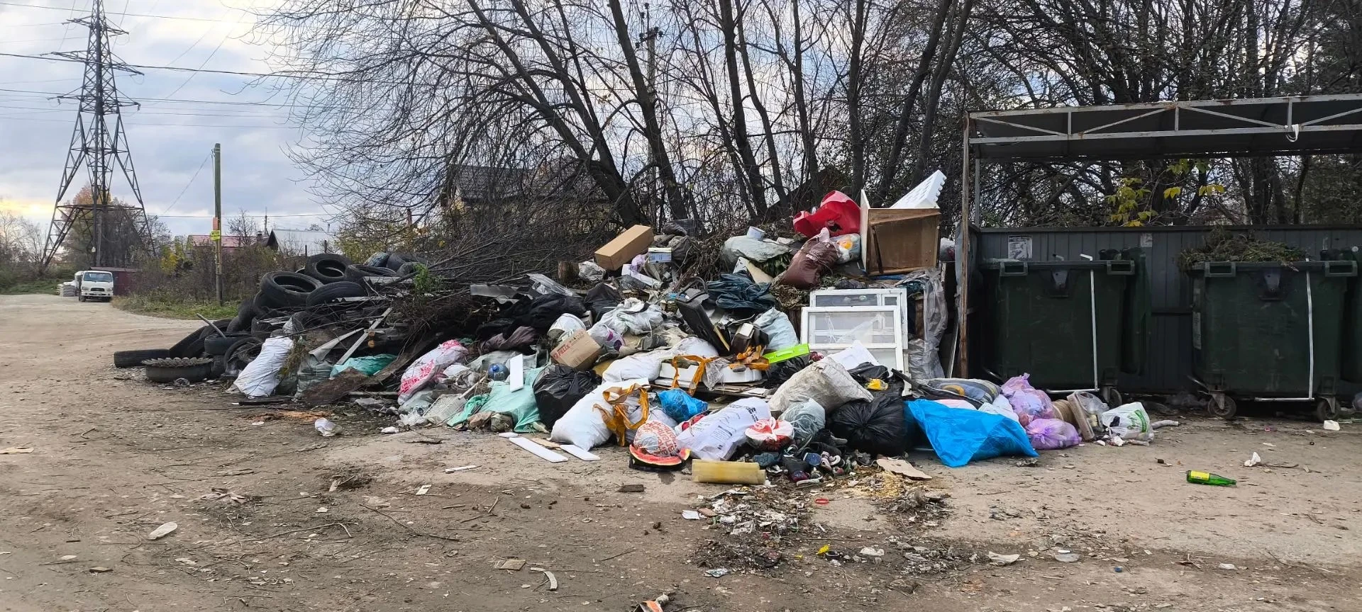 Привычная картина пригорода столицы Среднего Урала(