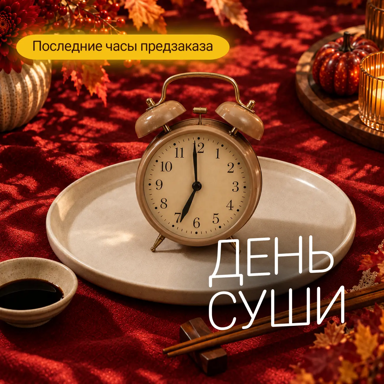 До утра ещё можно успеть