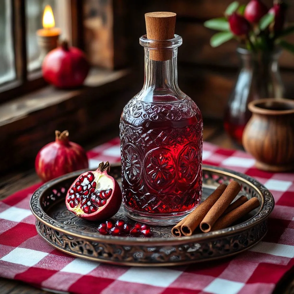 Настойка гранат и корица 🍷🌺🍂
