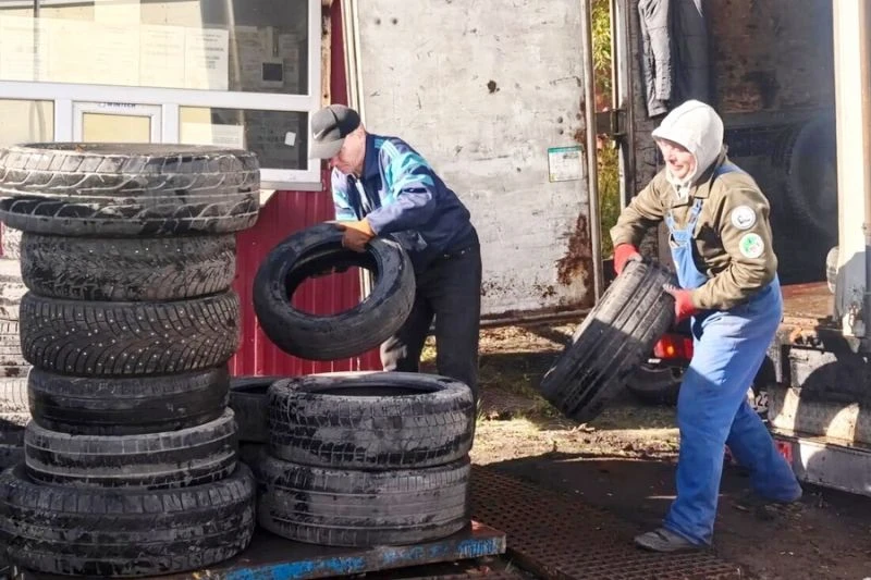 📌 На Камчатке осенью планируют принять от населения 40 тысяч отработанных шин