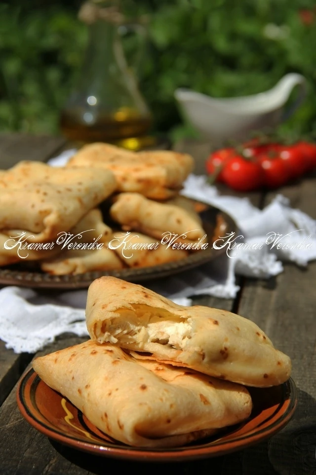 Блины с курицей и сыром