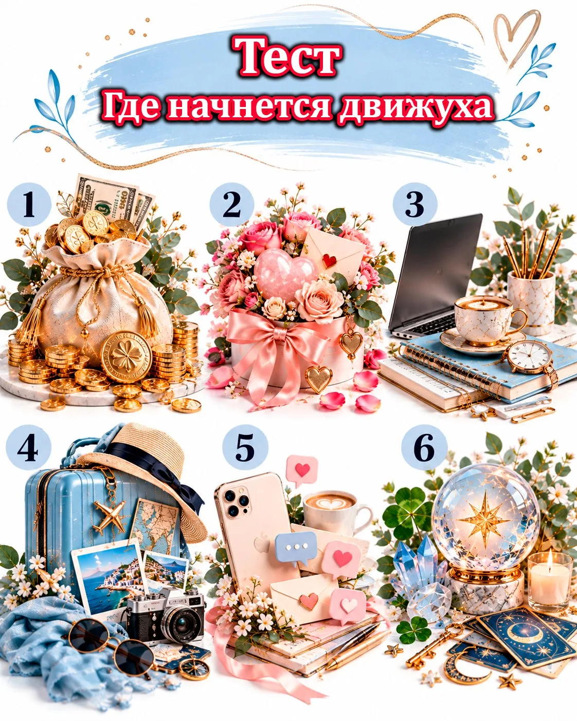 🔥 ТЕСТ «ГДЕ НАЧНЁТСЯ ДВИЖУХА?»