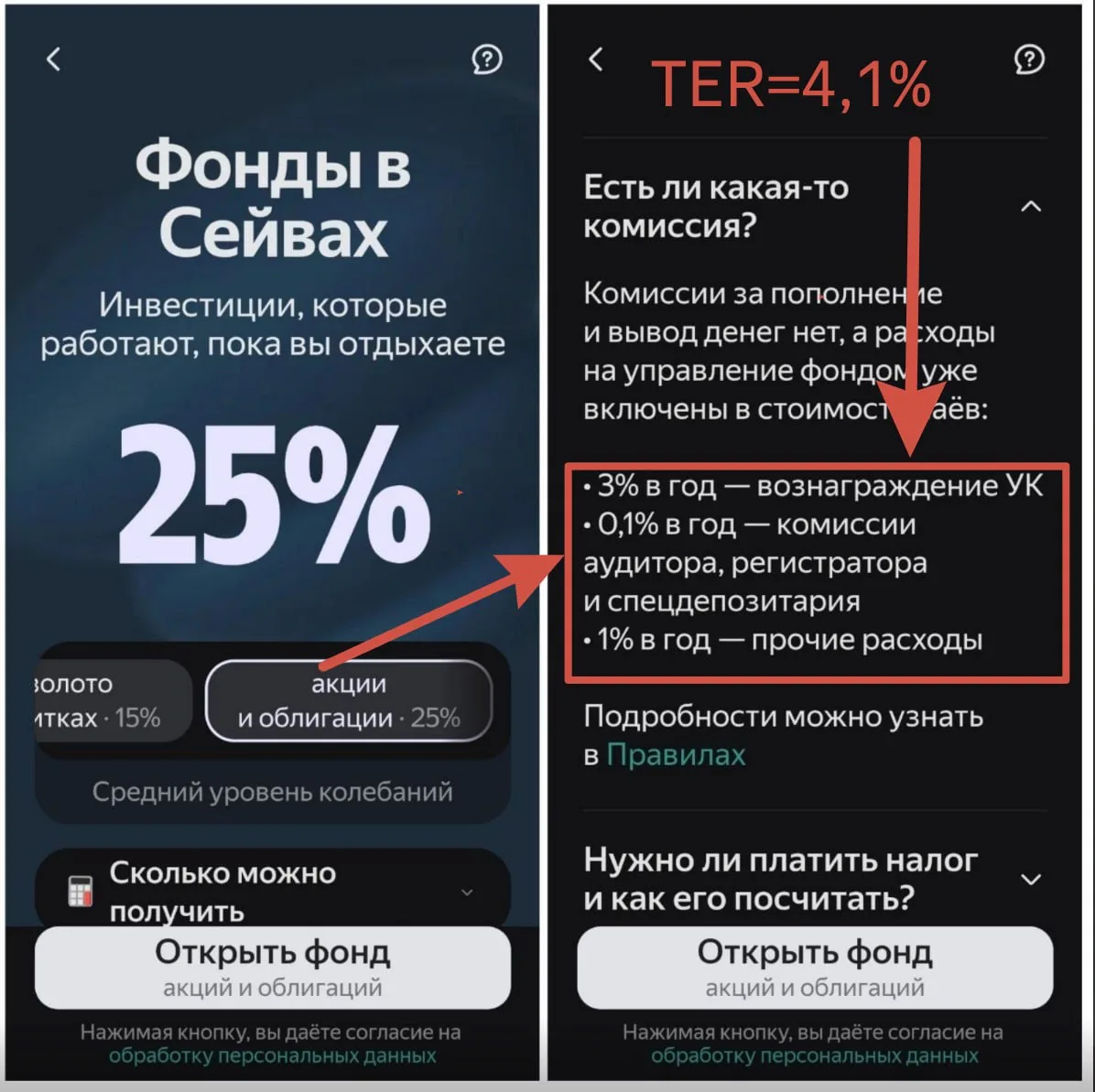 💳  Новые фонды в Яндексе