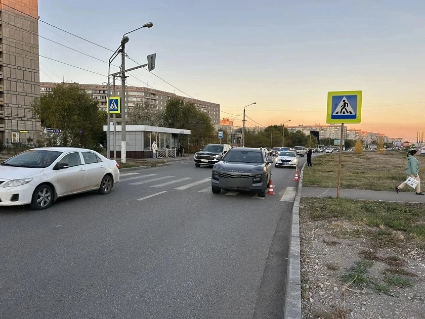 В Магнитогорске водитель сбил 12‑летнюю девочку на пешеходном переходе ✅️