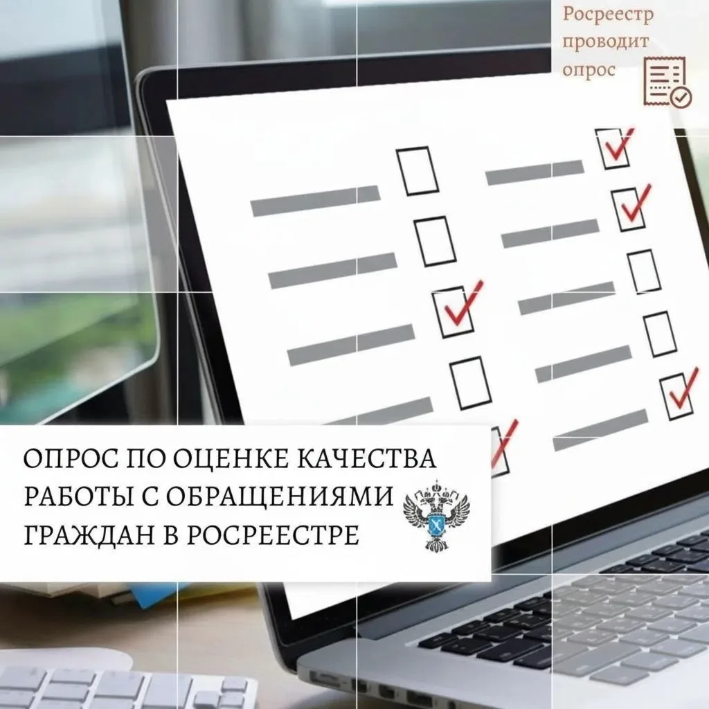 🤝 Просим принять участие в опросах Росреестра