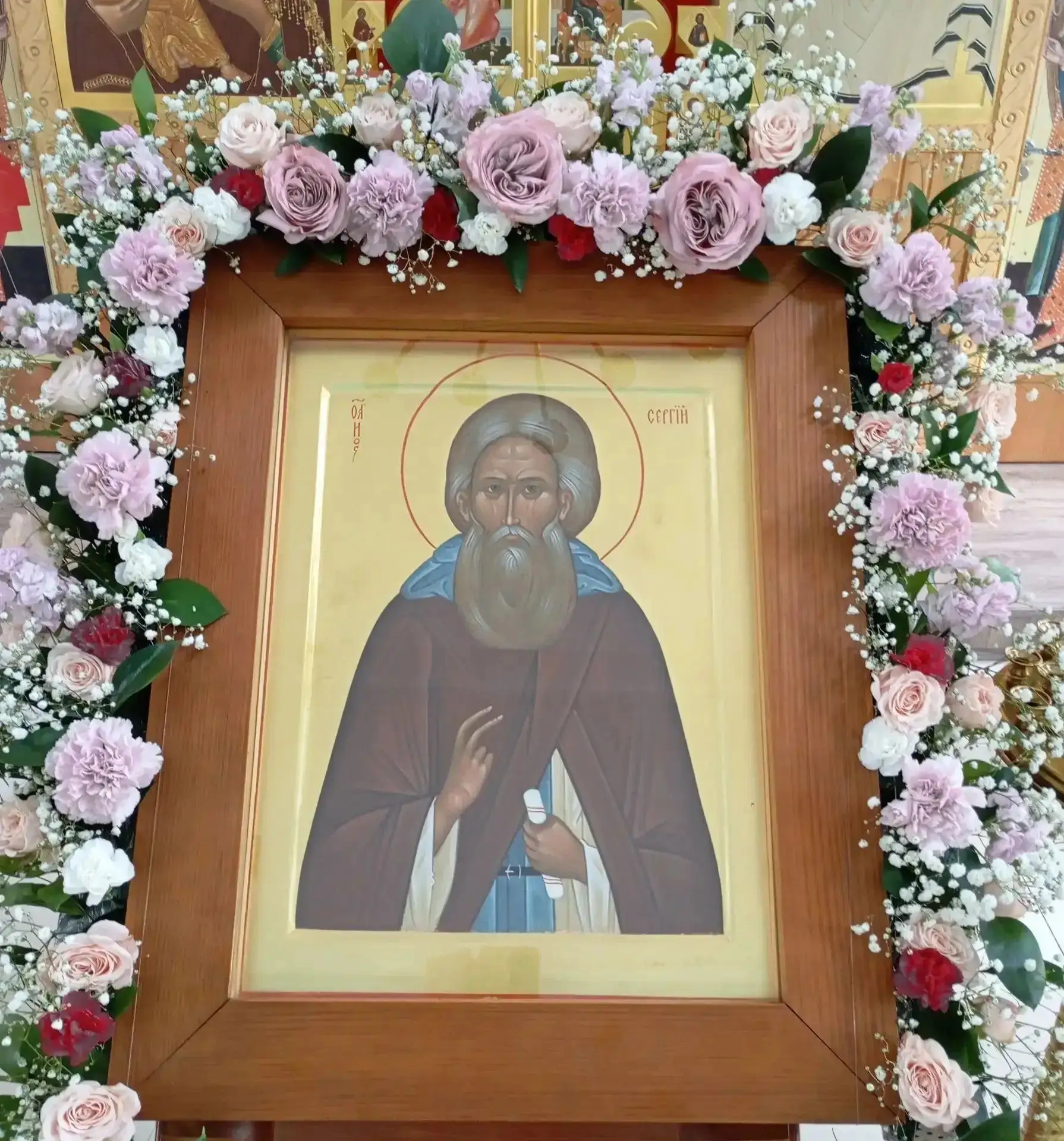 Вчера в с.Довольное в храме во имя преподобного Сергия Радонежского отметили престольны...