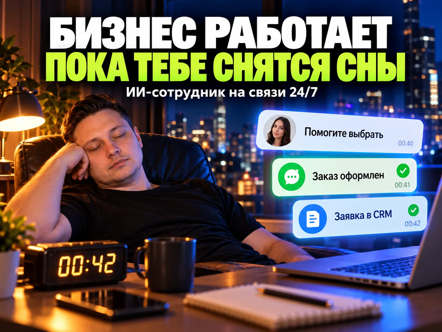 📥 Делайте продажи, когда тебе снятся сны!