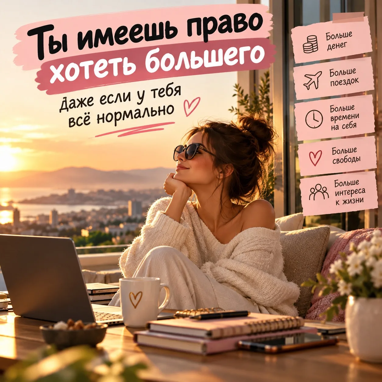 Ты имеешь право хотеть большего