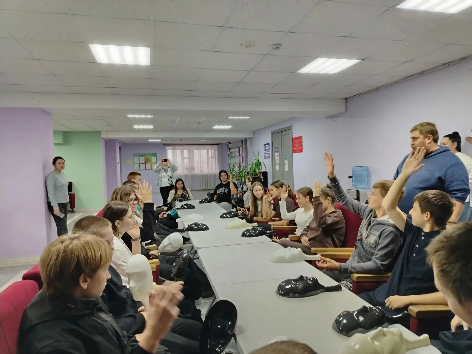 14 октября студенты ОГБПОУ «Михайловский техникум», проживающие в общежитии, в рамках п...