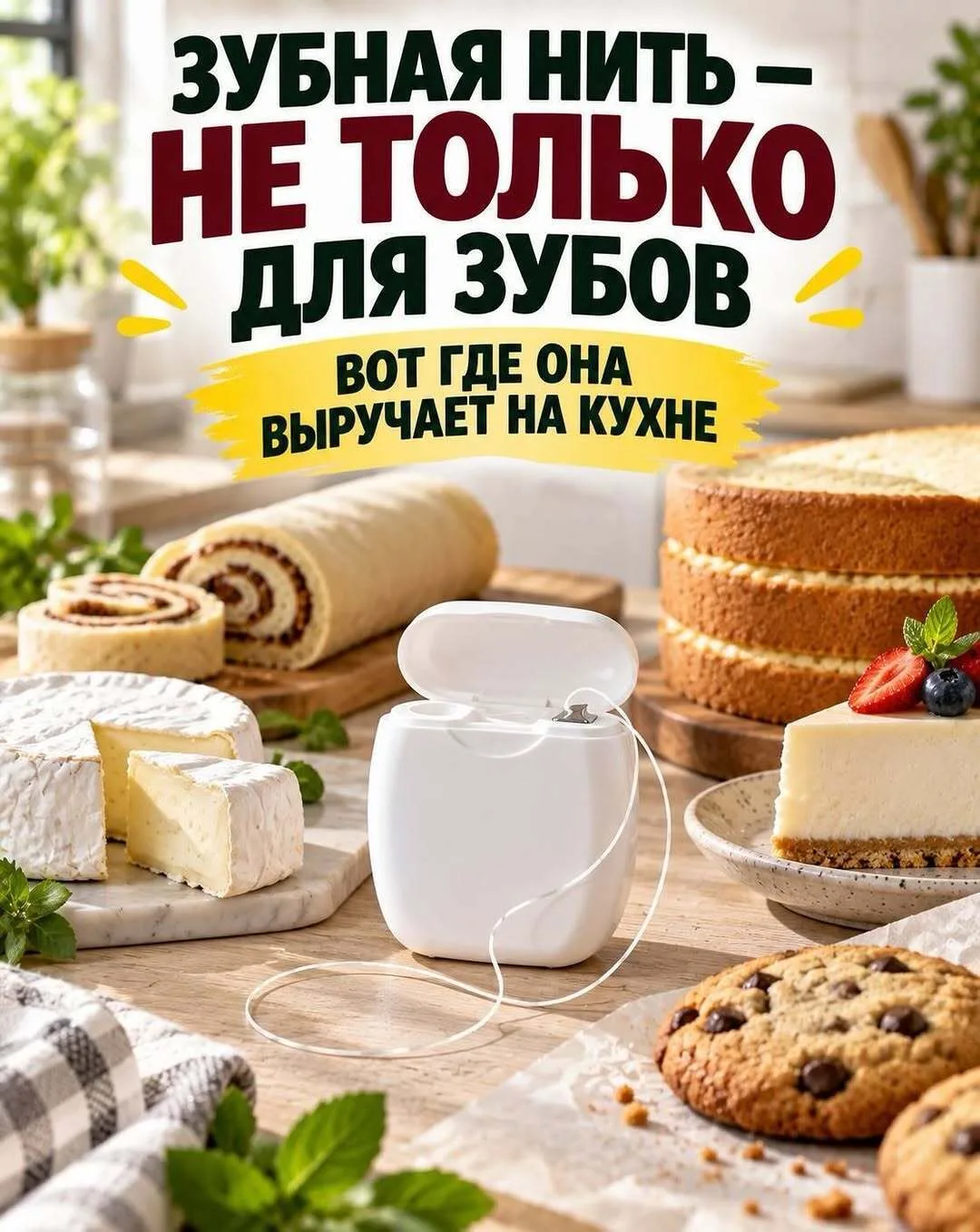 🧵 ЗУБΗАЯ ΗИТЬ — ΗΕ ТОЛЬΚО ДЛЯ ЗУБОΒ