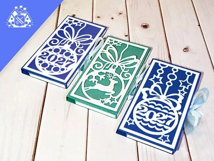 📌БЕСПЛАТНАЯ КОЛЛЕКЦИЯ📌Традиционные новогодние шоколадницы (и конверты) от Ольги Качур...