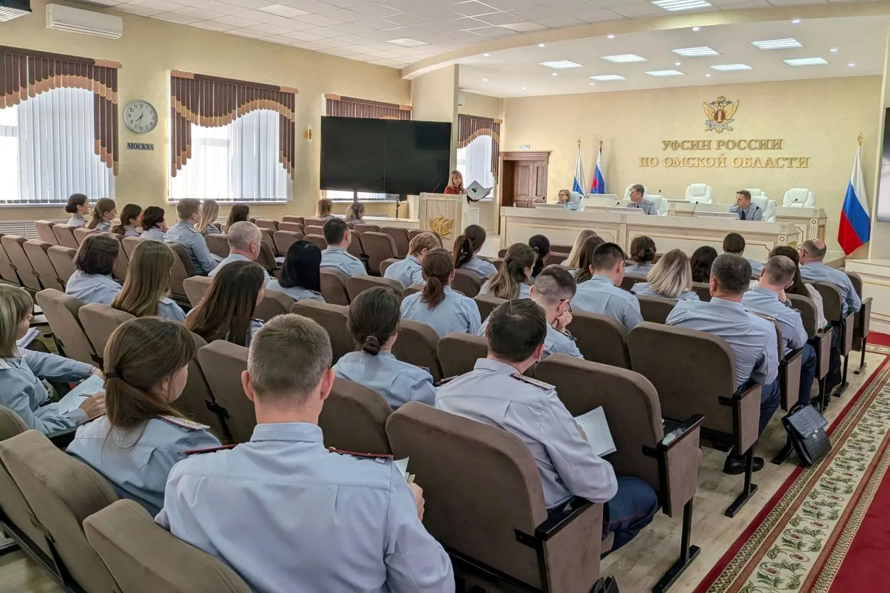 В УФСИН России по Омской области состоялись учебно-методические сборы с сотрудниками ка...