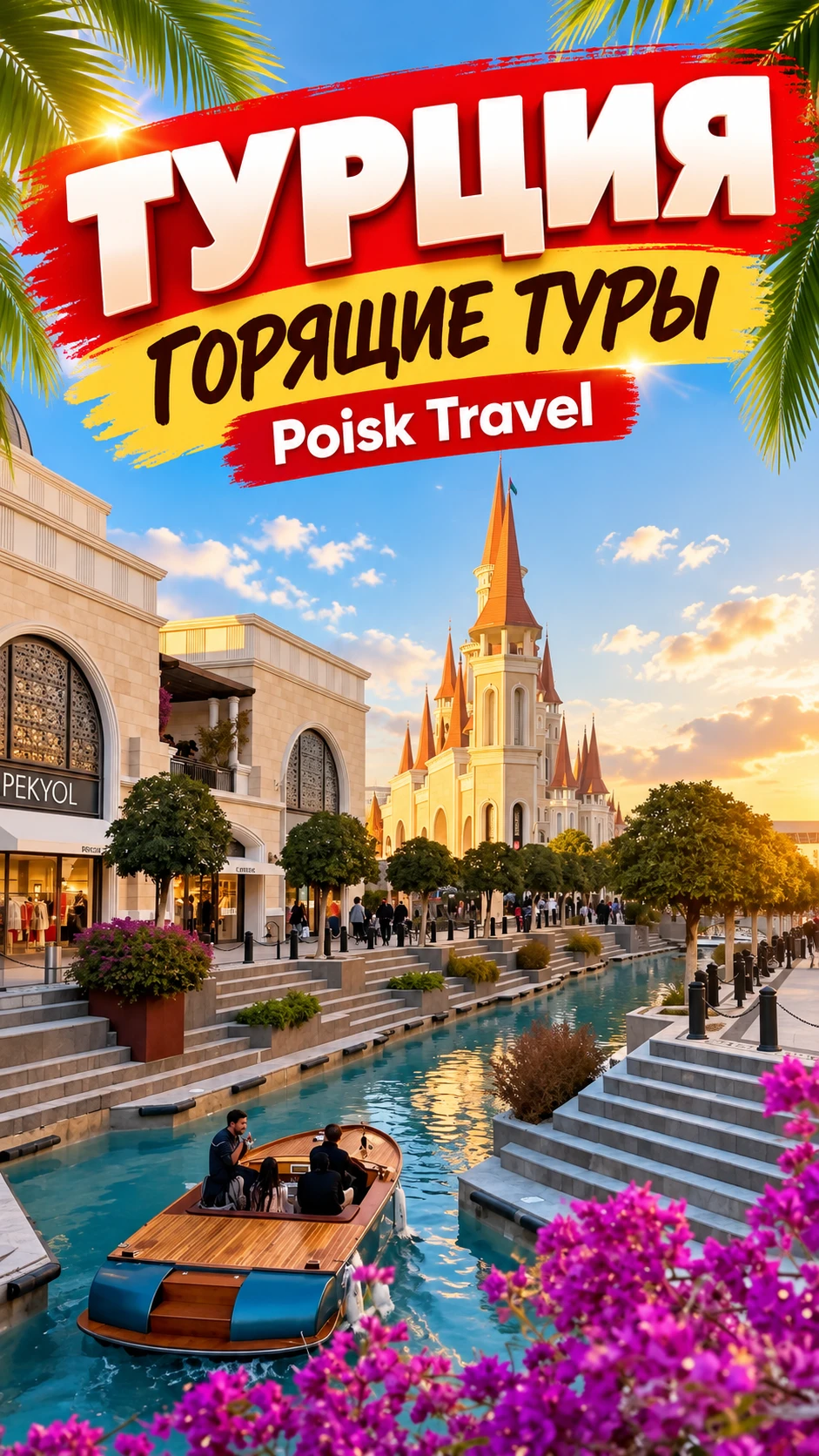 🔥 ТУРЦИЯ ИЗ САМАРЫ — ГОРЯЩИЕ 4⭐️ И 5⭐️ ОТ 126 672 ₽ ЗА ДВОИХ 🇹🇷