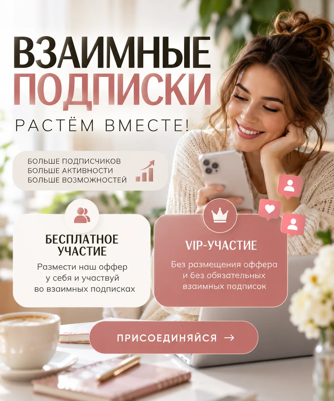 🔥 ХОЧЕШЬ БОЛЬШЕ ПОДПИСЧИКОВ?