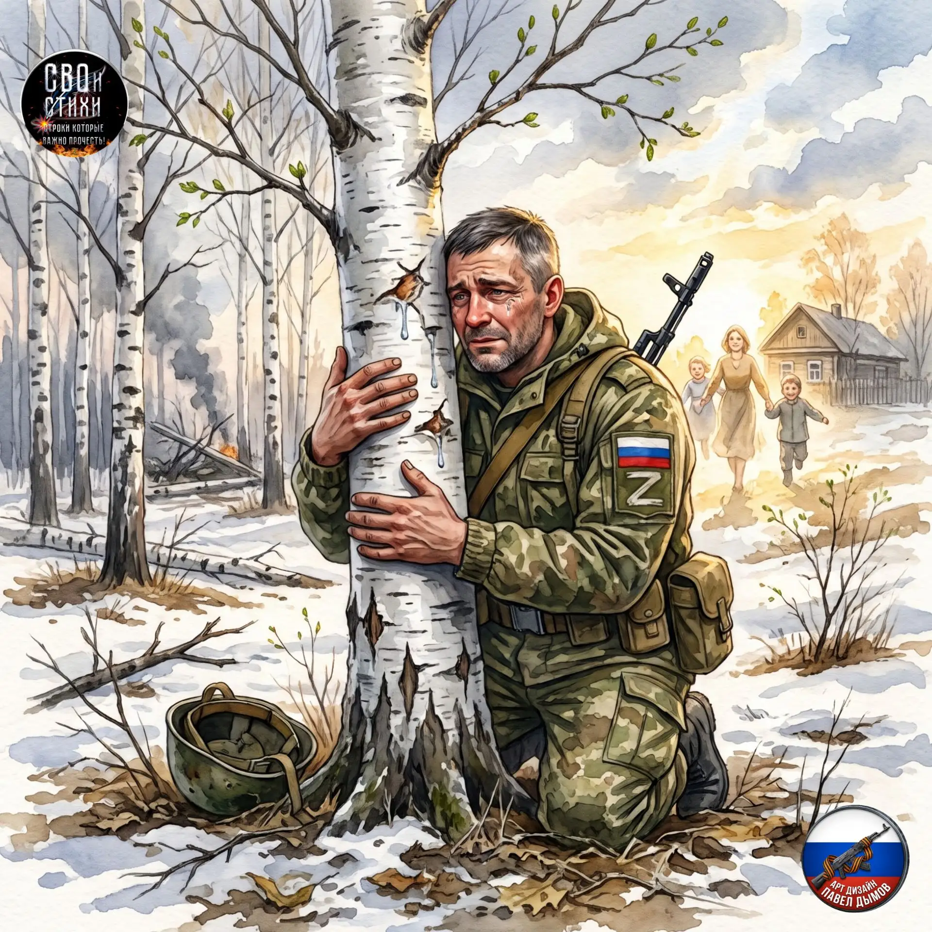 "СРЕДЬ РАНЕНЫХ БЕРЁЗ"
