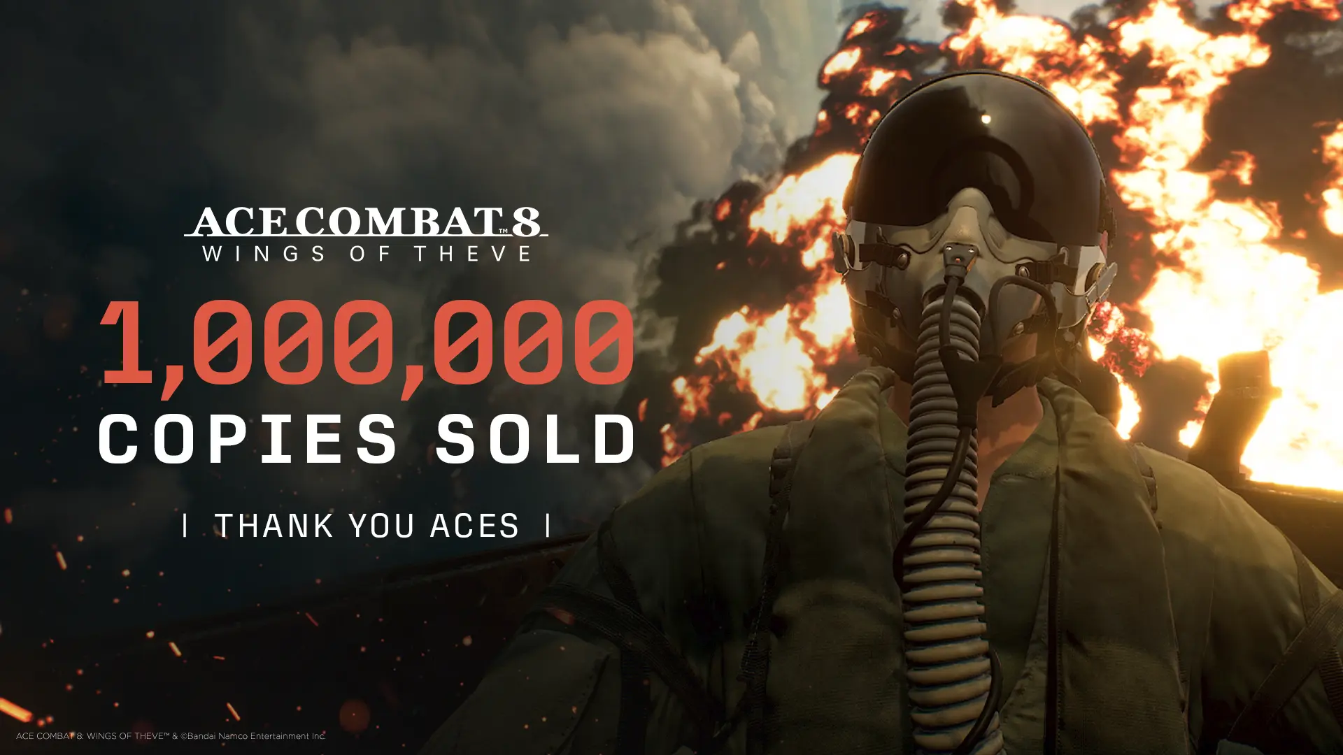 ↗️ Ace Combat 8: Wings of Theve разошлась тиражом в 1 миллион копий быстрее, чем любая ...