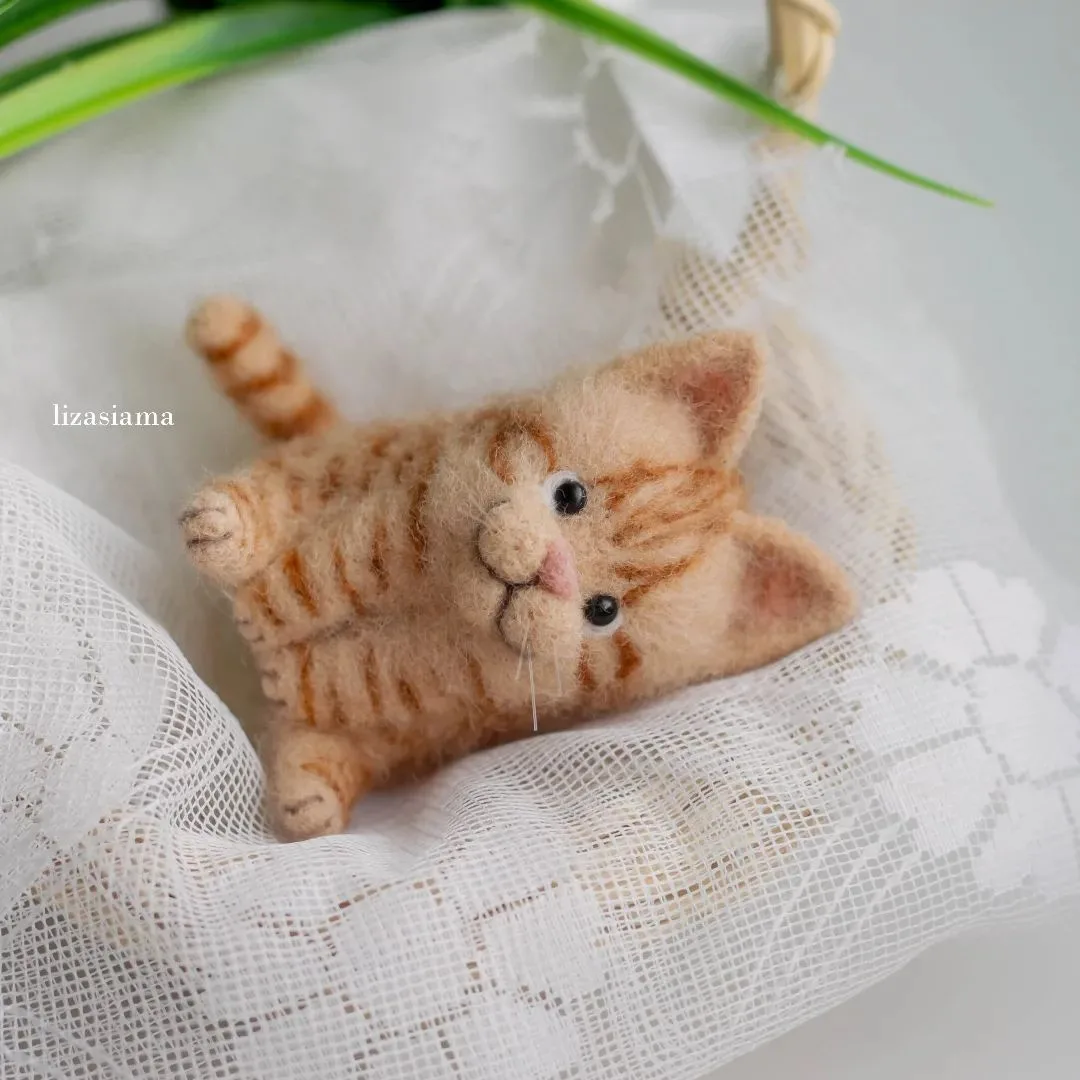 Рыжий котик от автора lizasiama.