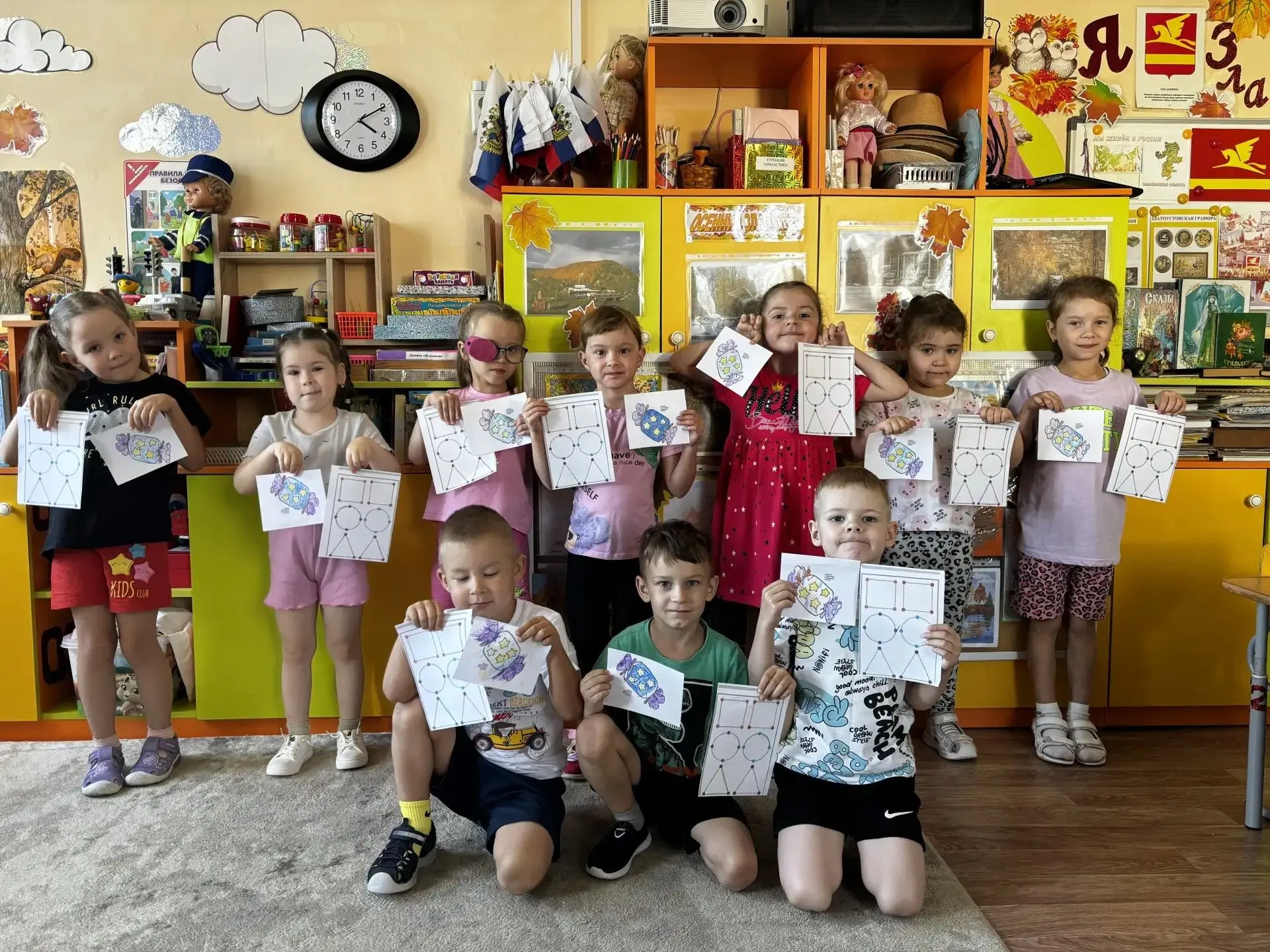 🎉 В школе будущего первоклассника — магия точек и линий! ✨