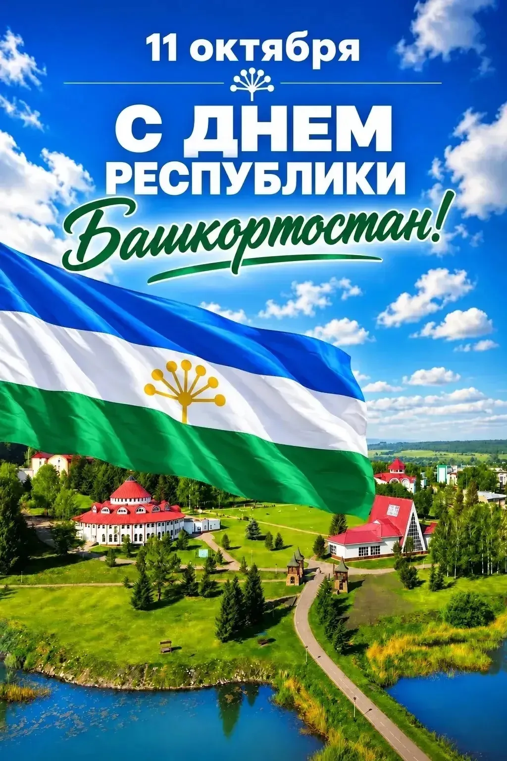 ✨ Санаторий «Красноусольск» поздравляет вас с Днём Республики Башкортостан! Этот праздн...