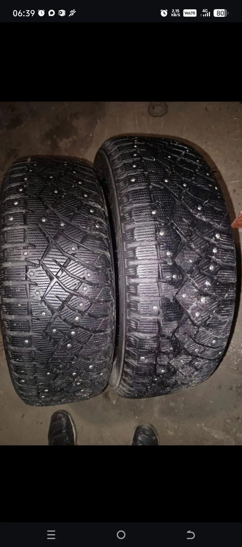 Продам Б/У колеса Nitto Therma spike R19 225/55 зима, шипы. Состояние отличное👍Комплек...
