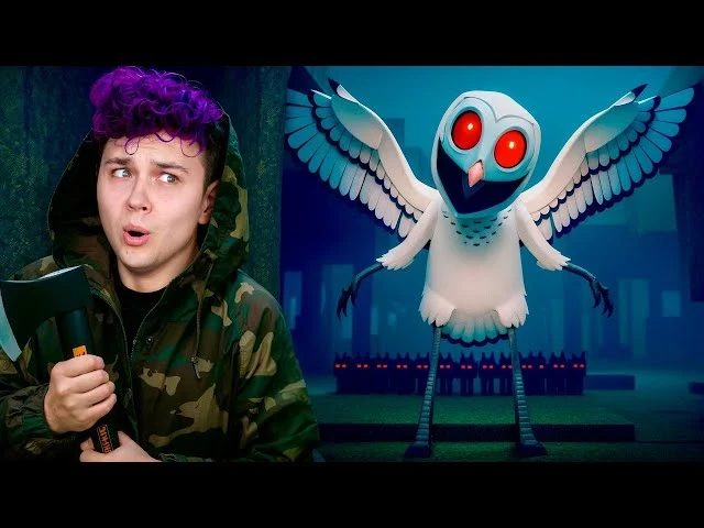 Попробуй выжить с совой-людоедом! 99 дней в лесу в Roblox. Интересно такое?