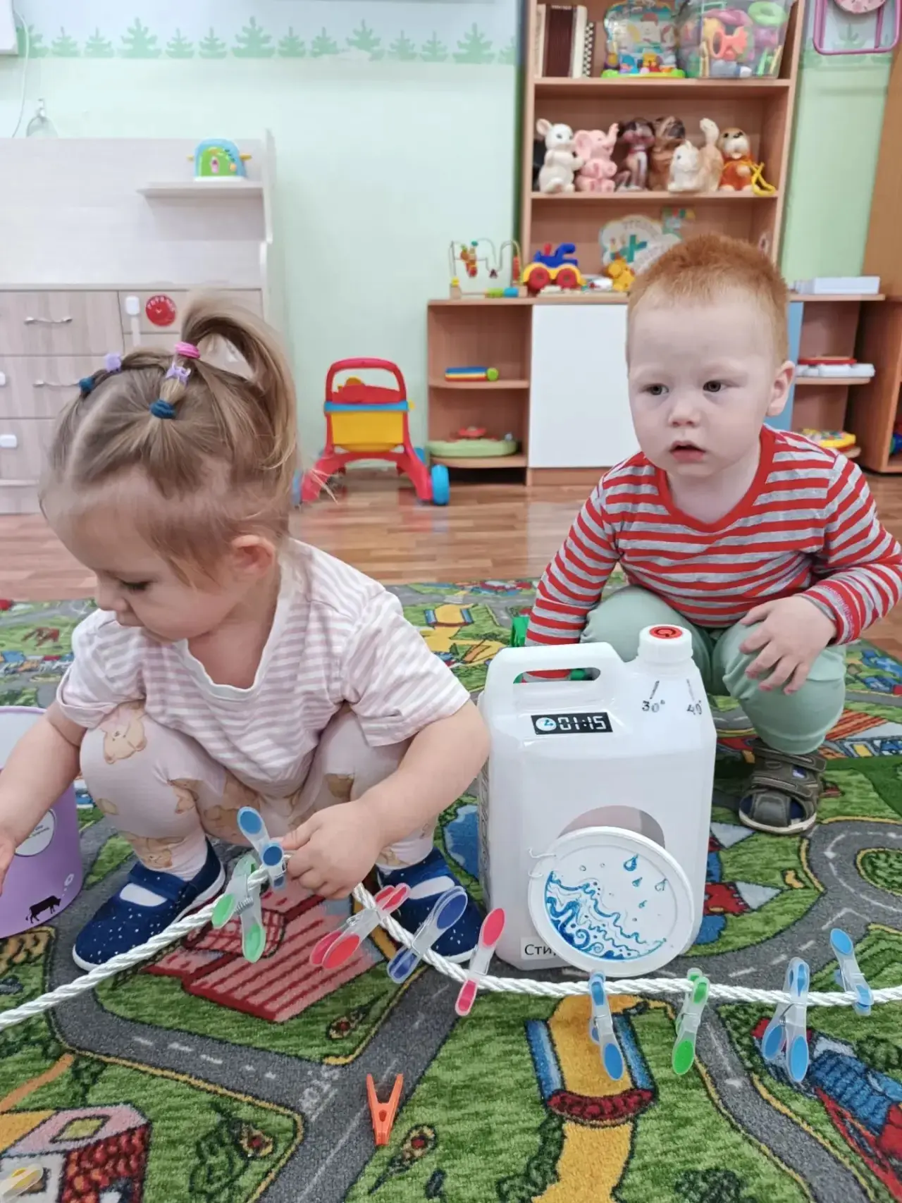 🧵 «Карапузы» осваивают важные навыки — в игре и с радостью! 🧵