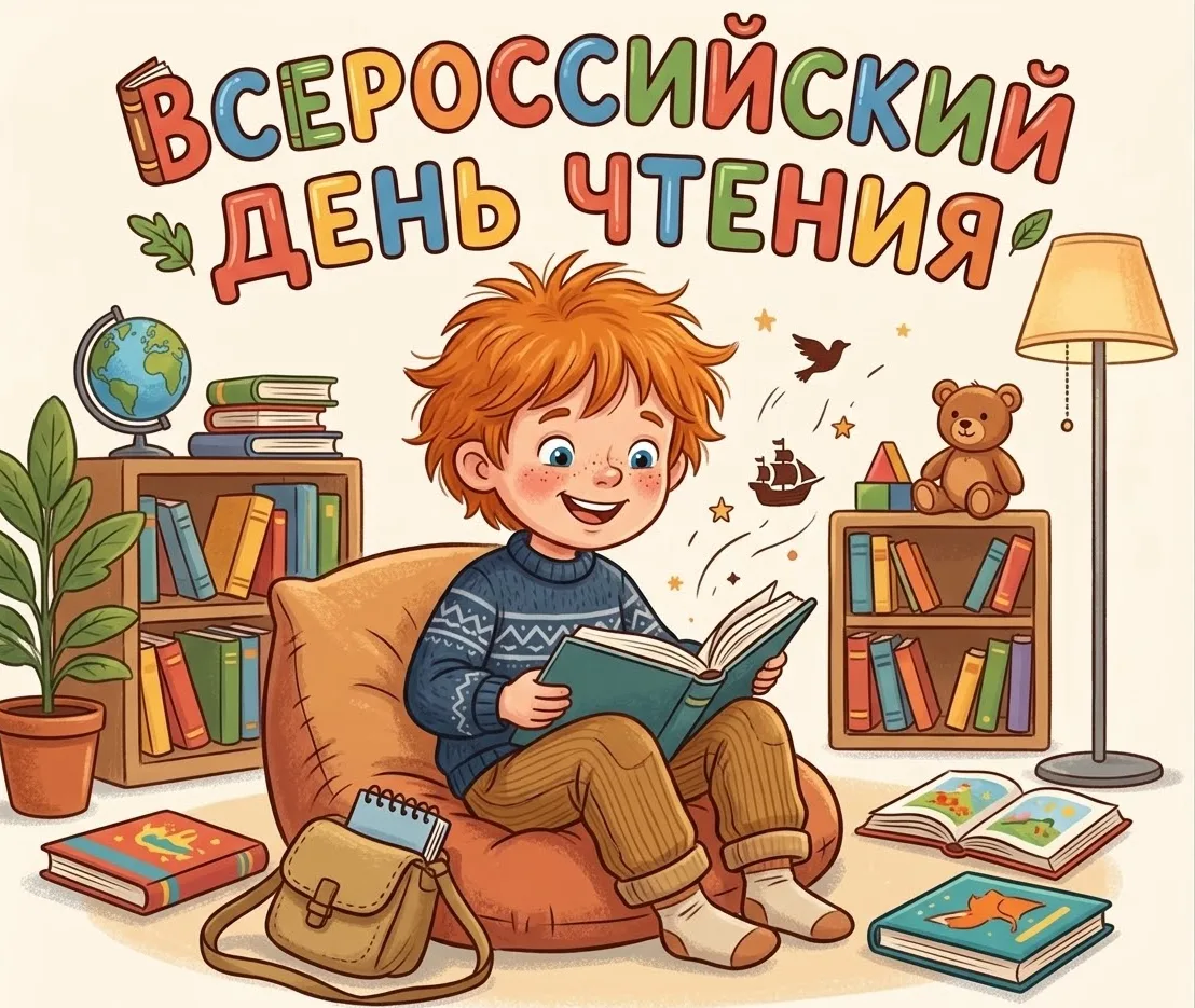 📖 День Всероссийского чтения в «Познавайках»!