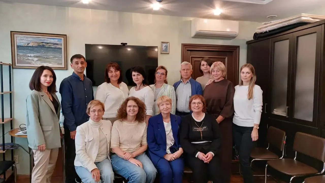 Команда офтальмологов после мастер класса 👀🤍