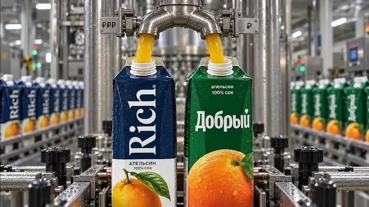 Зачем одной компании дорогой и дешёвый сок?￼