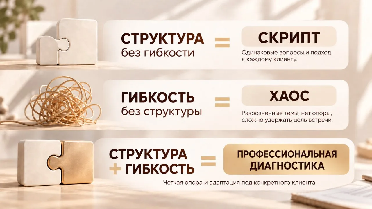 ⚠️Доступны запись и презентация встречи «Гибкая диагностика: адаптация под клиента».