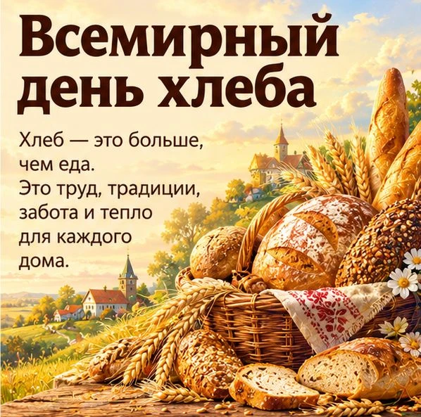 🍞 Хлеб испокон веков считается символом жизни, достатка и гостеприимства, объединяя лю...