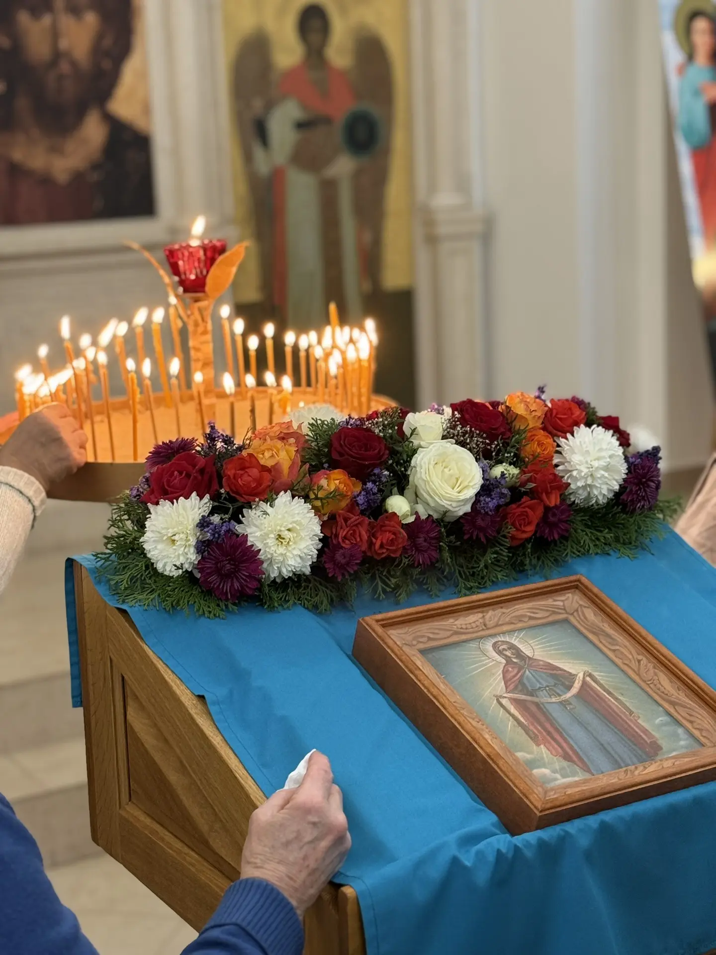 Сегодня в нашем храме мы встречали праздник Покрова Пресвятой Богородицы.🕊️
