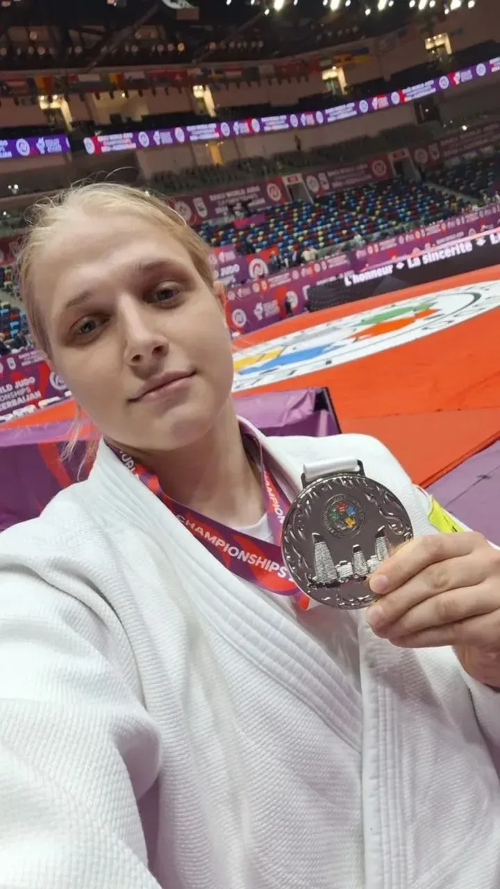 Дзюдоистка Элис Старцева завоевала серебро чемпионата мира в команде
