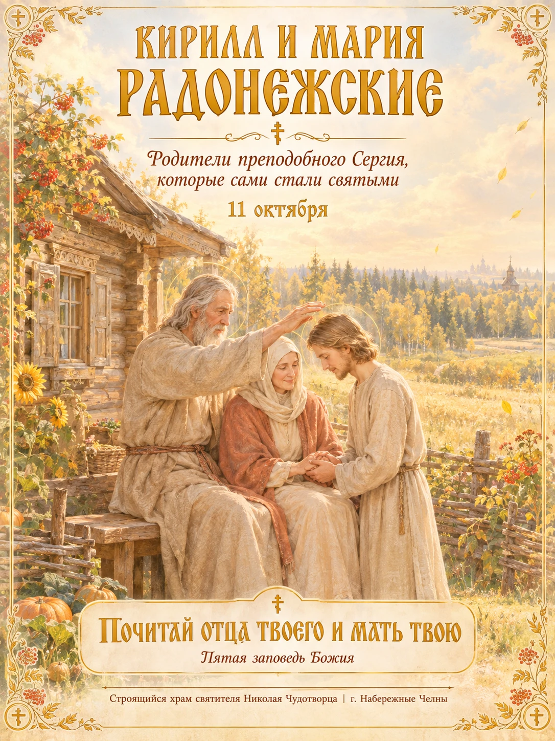 ☦️ КИРИЛЛ И МАРИЯ РАДОНЕЖСКИЕ ☦️