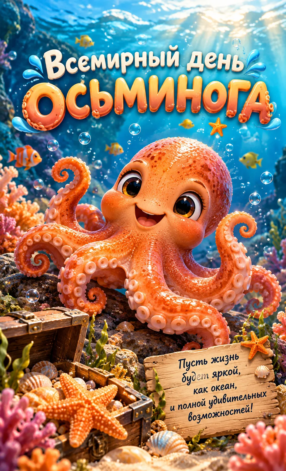 Всемирный день осьминога!