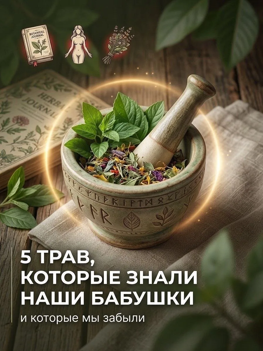 Наши бабушки не ходили в аптеку.