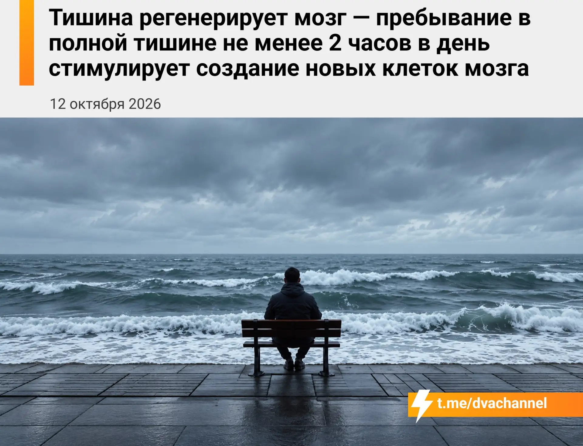 Тишина помогает мозгу регенерироваться, показало исследование