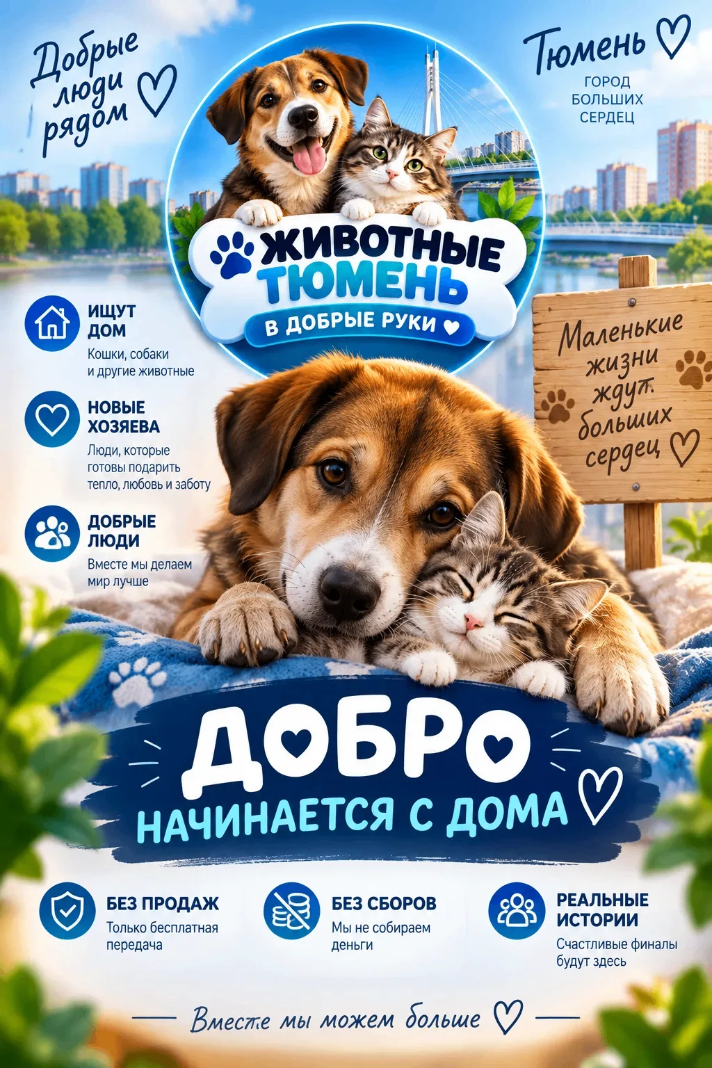ЖИВОТНЫЕ ТЮМЕНЬ | В ДОБРЫЕ РУКИ