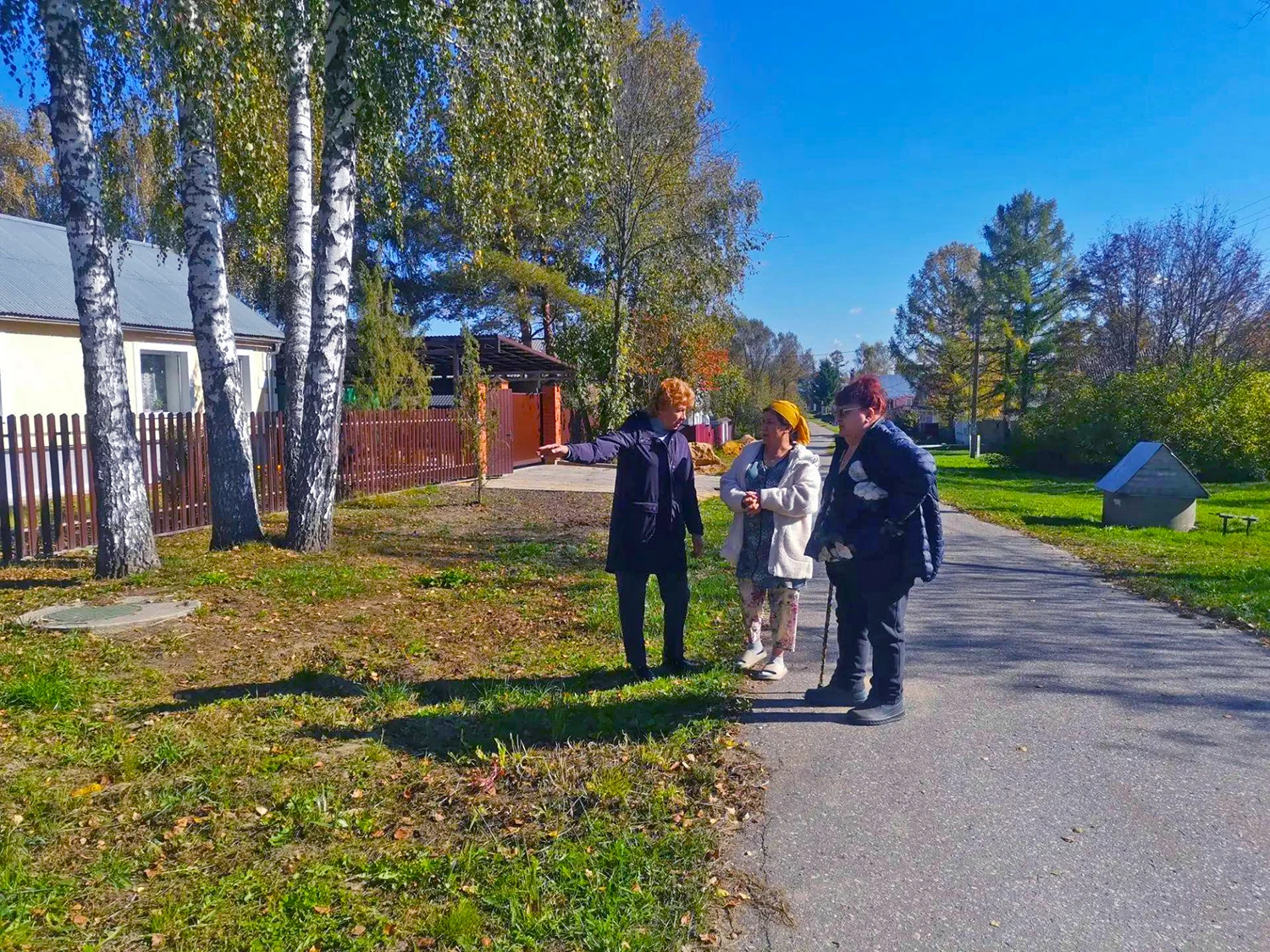 🏡 К нам обратилась жительница деревни Костенево с вопросом о содержании придомовой тер...