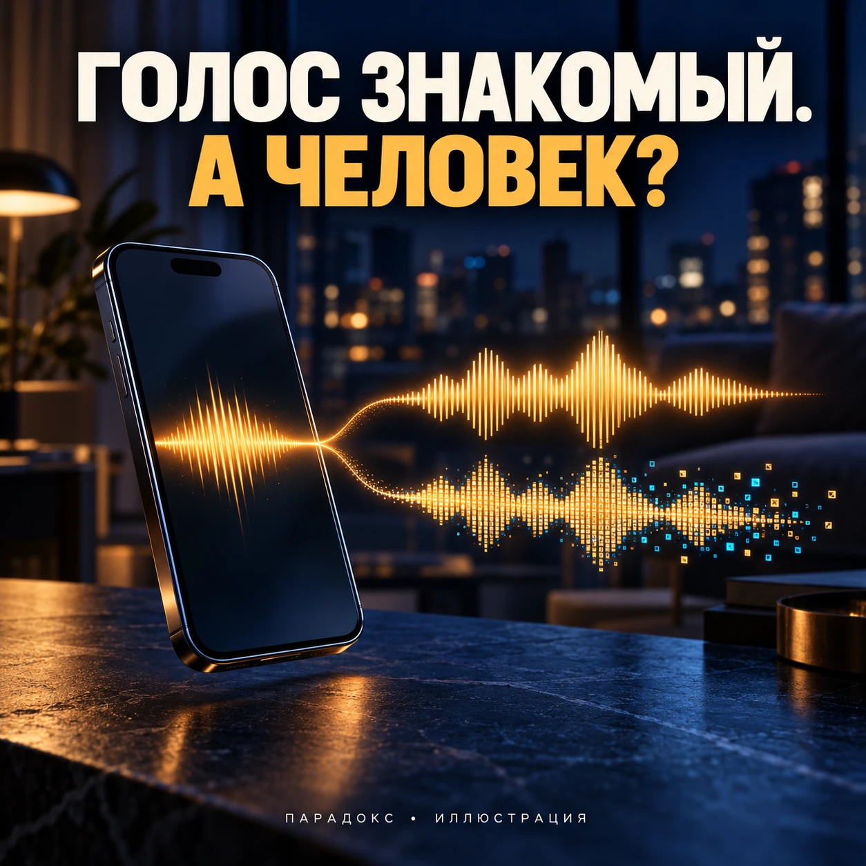 🎙️ «Мам, это я». Почему знакомый голос больше не доказывает, кто тебе звонит?