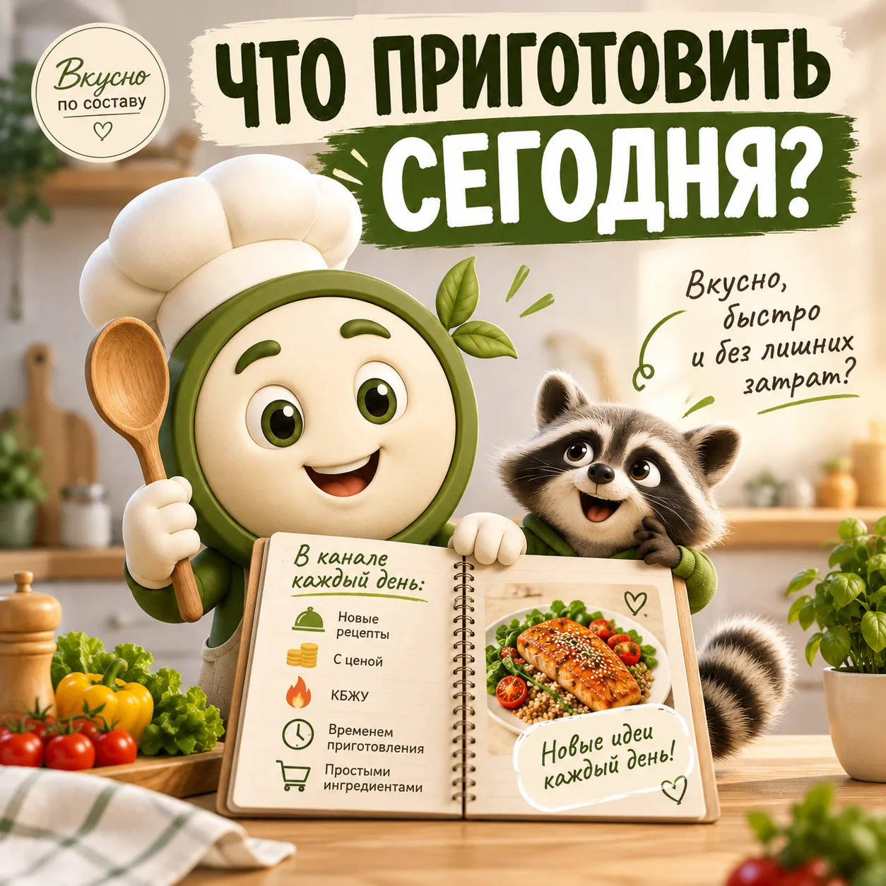 ЧТО ПРИГОТОВИТЬ СЕГОДНЯ?
