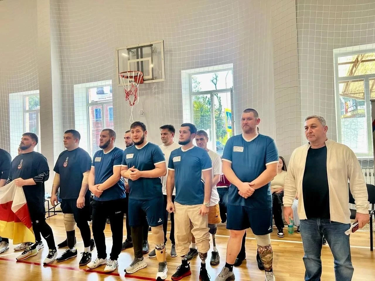Волейболисты из КЧР приняли участие в турнире среди ветеранов СВО во Владикавказе