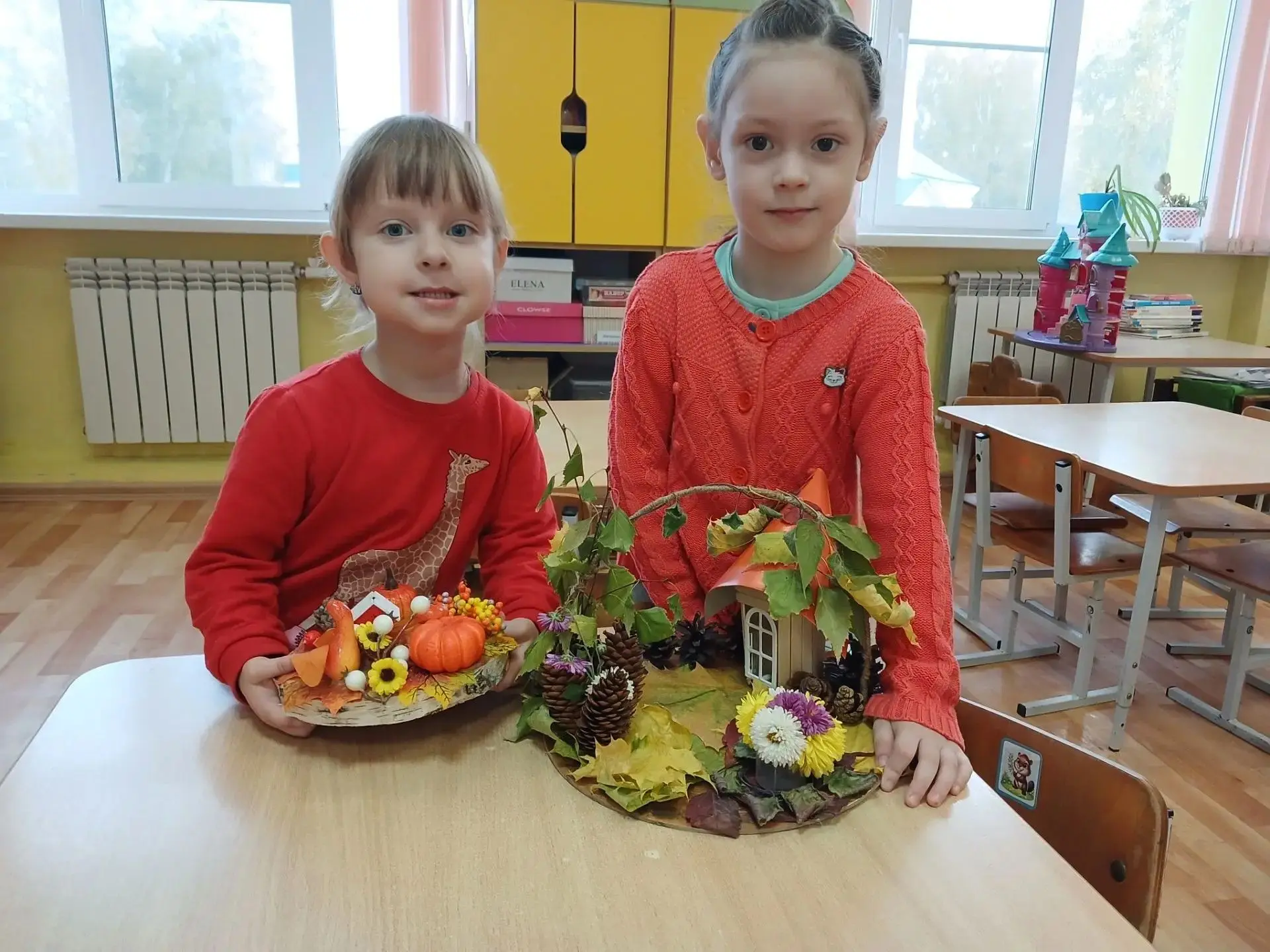 🎉 Завершился наш конкурс осенних поделок! 🎉