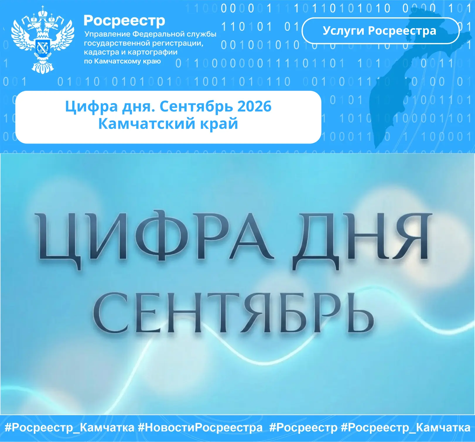 💻Специалисты Управления Росреестра по Камчатскому краю за сентябрь месяц 2026 года обр...