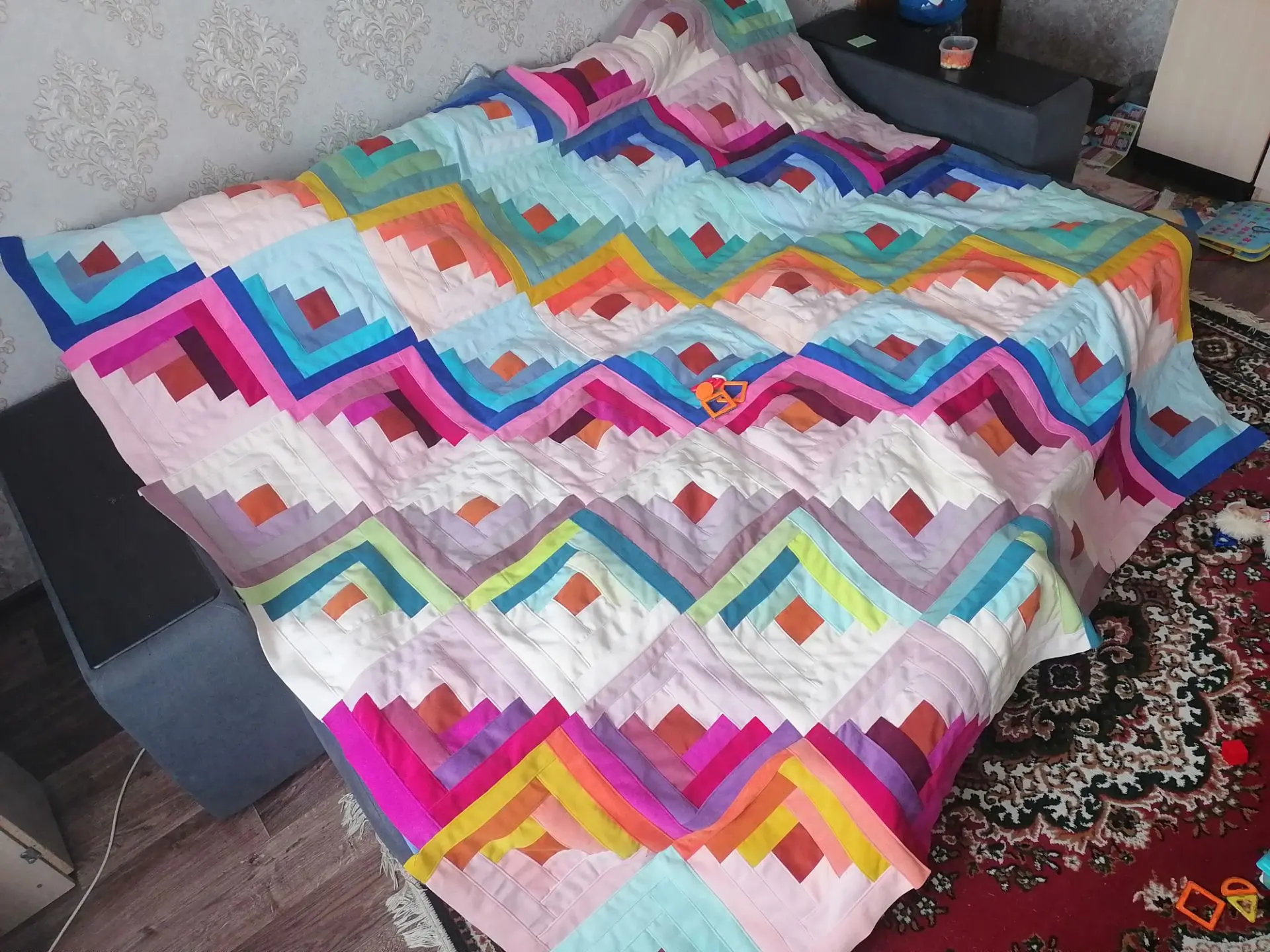 Мои последние покрывала из мебельной ткани🥰