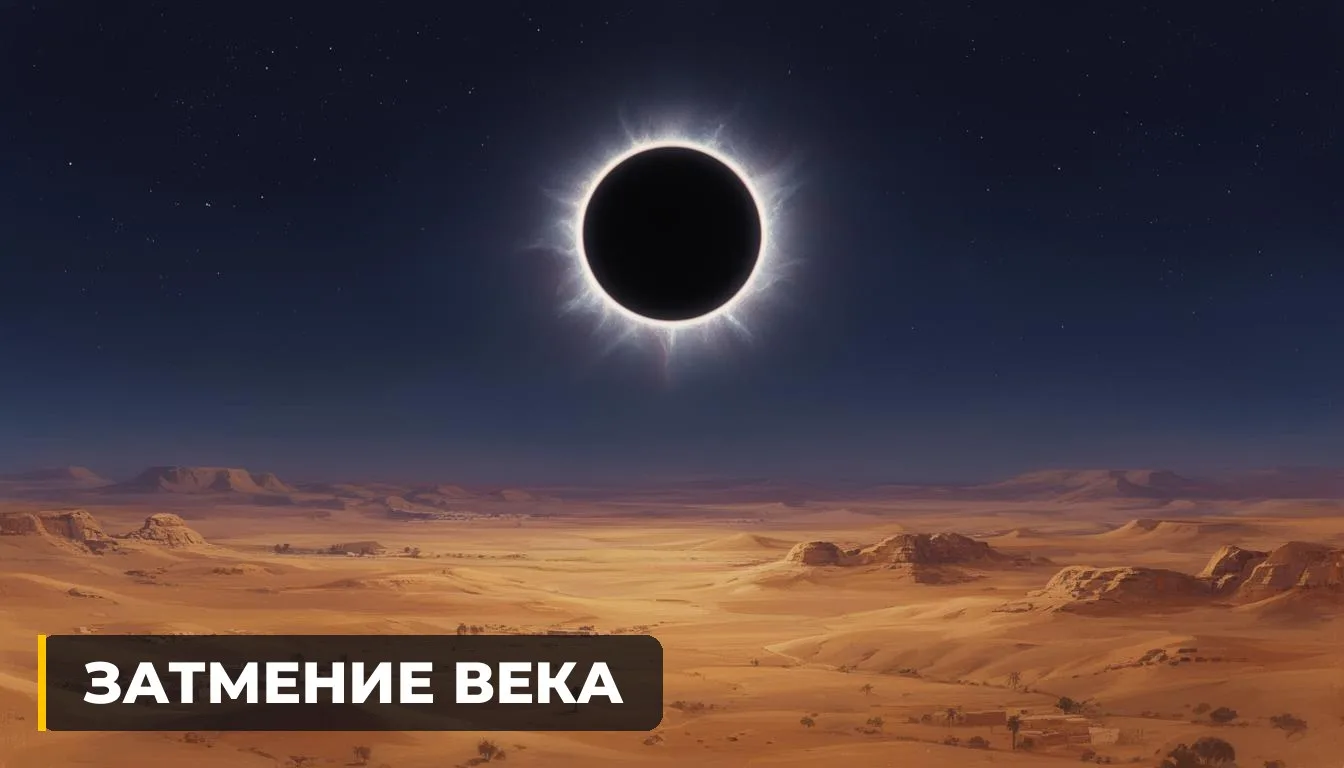 🚀 ВЕКОВОЕ ЗАТМЕНИЕ: 2027-Й УСТУПИТ РЕКОРДУ, НО ВЫИГРАЕТ НЕБОМ