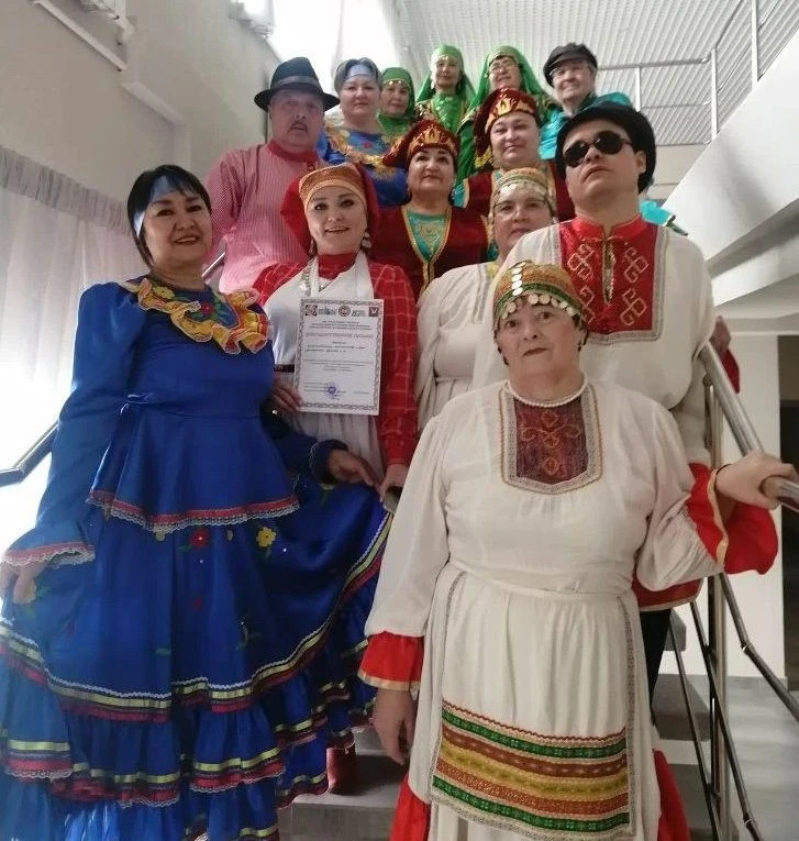 Азнакай районының Чуар Абдул авыл мәдәният йортында «Аяз» керәшен фольклор ансамбле эшл...